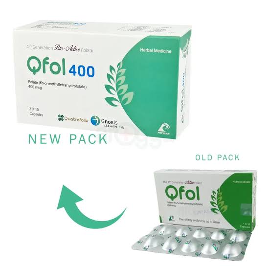 cap. Qfol 400mcg